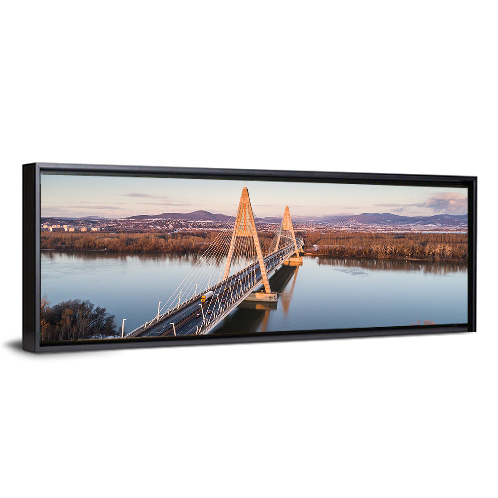 Megyeri Bridge Over the Danube Wall Art