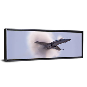 Sonic Pressure Waves From Aircraft Wall Art