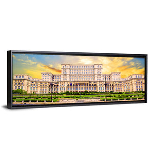 Palace Of Parliament In Bucharest Wall Art