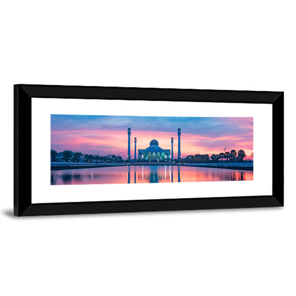 Central Mosque of Songkhla at Sunset Wall Art