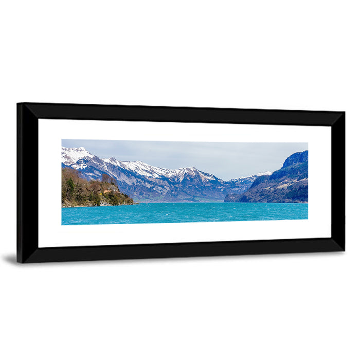 Lake Brienz Wall Art as a framed print