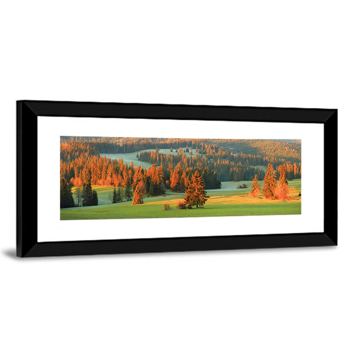 Tatra Mountain Hills Wall Art as a framed print