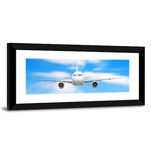 Airplane In The Sky Wall Art