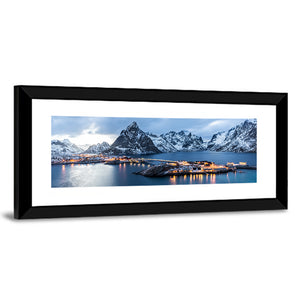 Lofoten Island At Blue Hour Wall Art