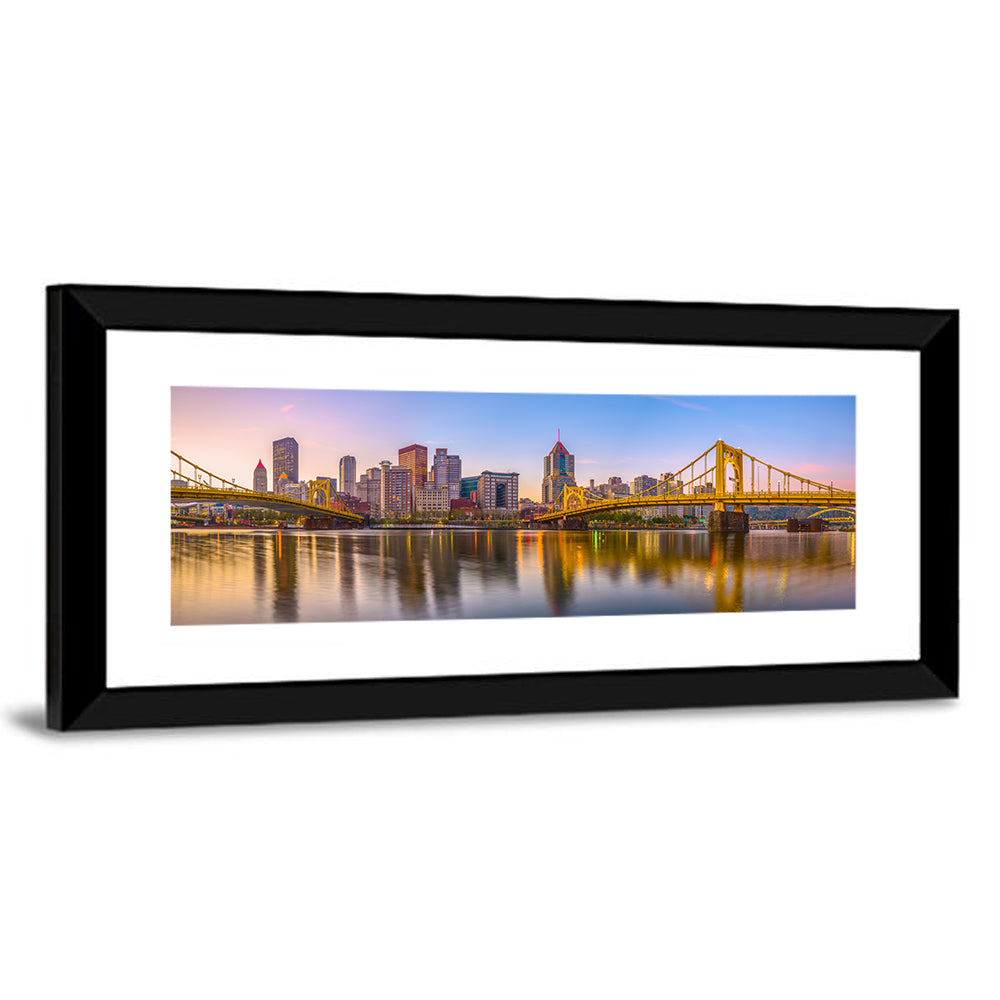 Allegheny River at Twilight Wall Art