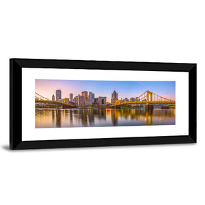 Allegheny River At Dusk Wall Art