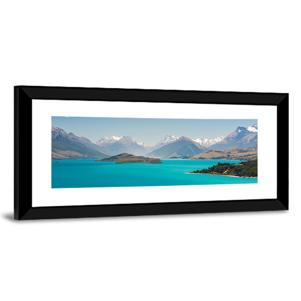Wakatiup Lake Turquoise Waters New Zealand Wall Art