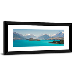 Wakatiup Lake In New Zealand Wall Art