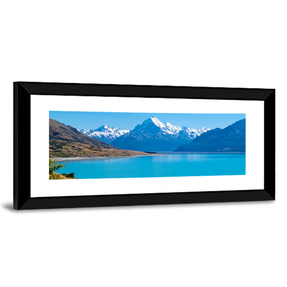 Lake Pukaki with Aoraki Mount Cook Wall Art