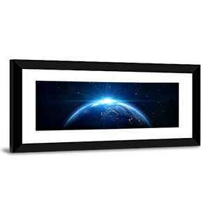 Earth From Space Wall Art