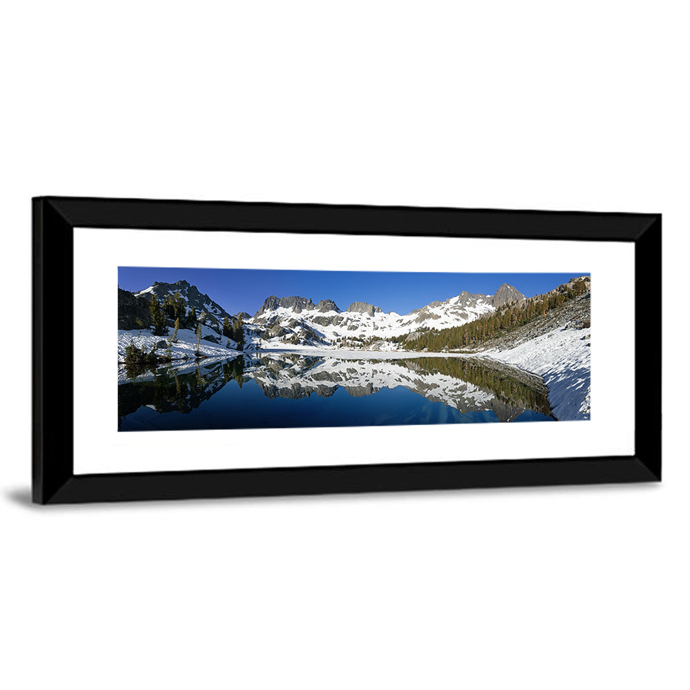 Mount Ritter Above Ediza Lake Wall Art