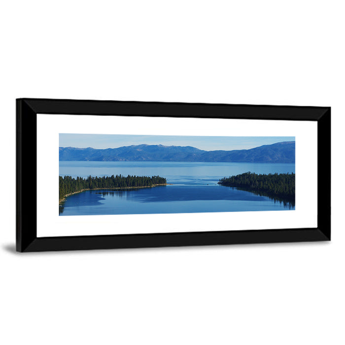 Emerald Bay Vista, Lake Tahoe Wall Art as a framed print