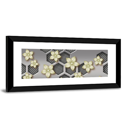 Mural 3D Flower Wall Art