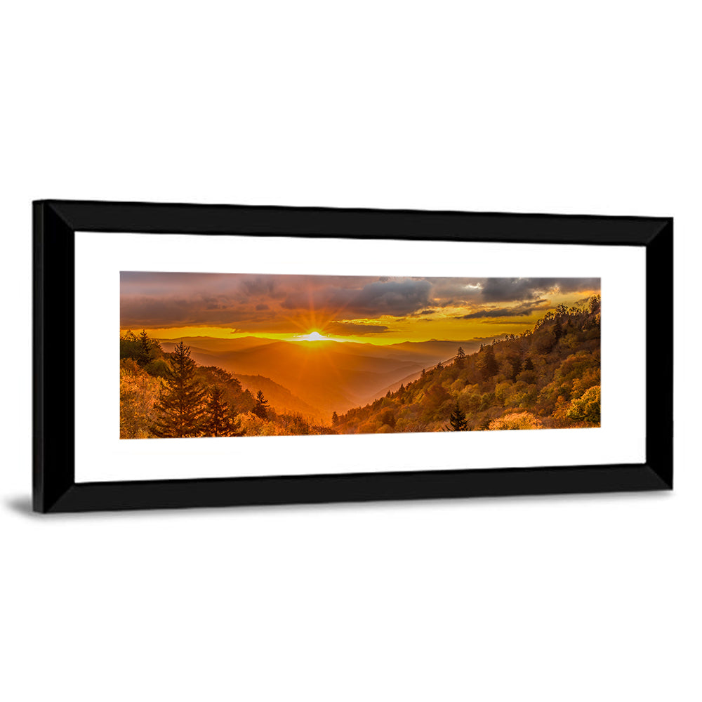 Great Smoky Mountains Sunrise Wall Art