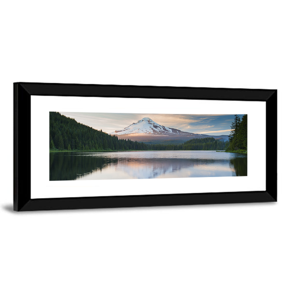 Mount Hood Over Trillium Lake Wall Art