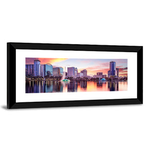 Orlando Downtown Skyline Wall Art