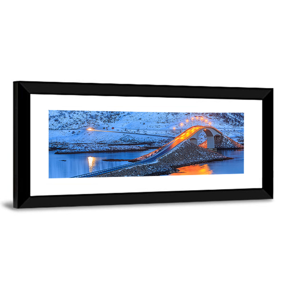 Bridge In Lofoten Islands Wall Art