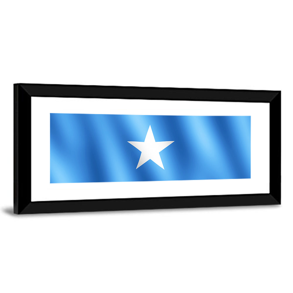 Somalia Flag with Five-pointed Star Wall Art