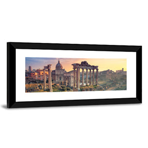 Roman Ruins In Rome Italy Wall Art