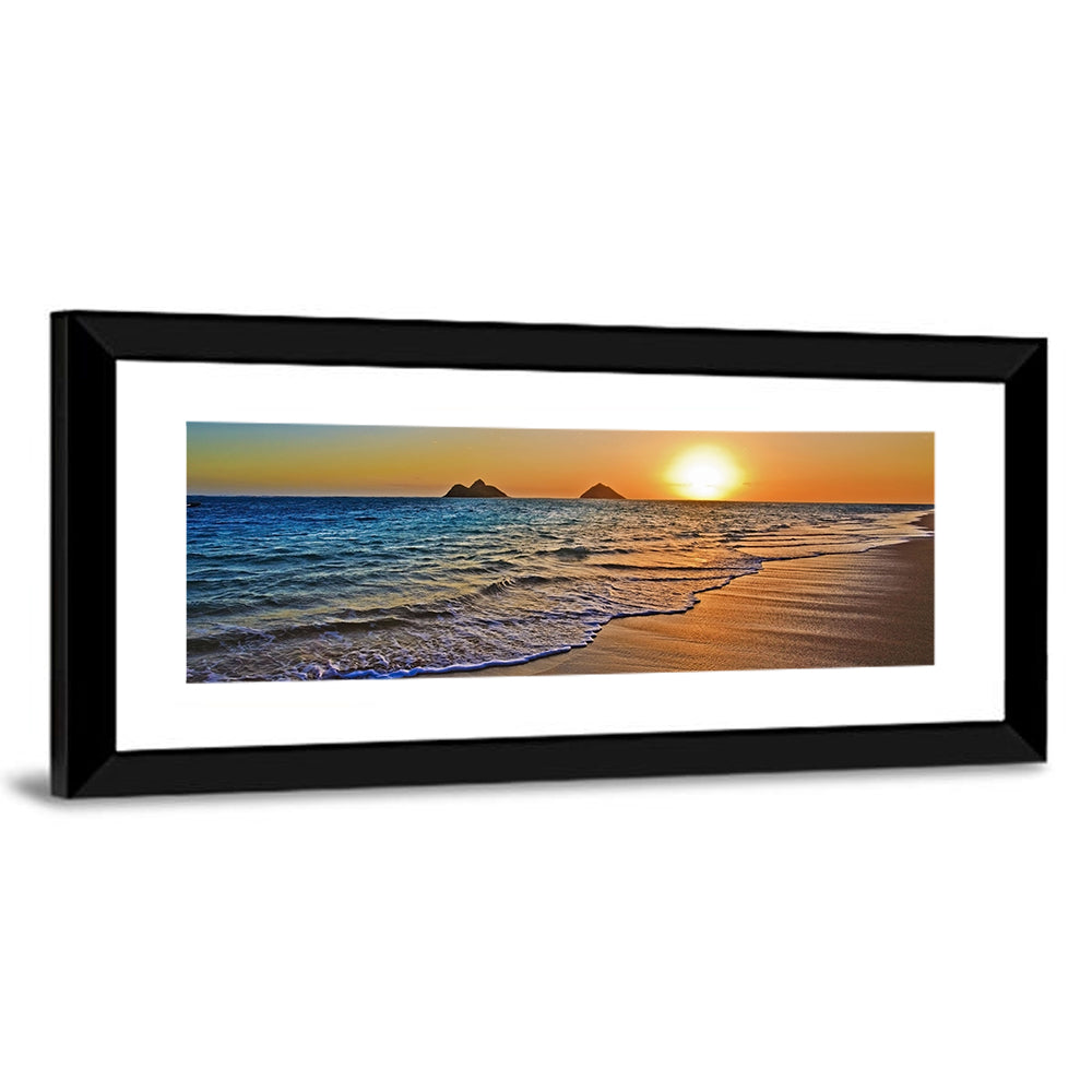 Lanikai Sunrise Over Mokulua Islands Wall Art