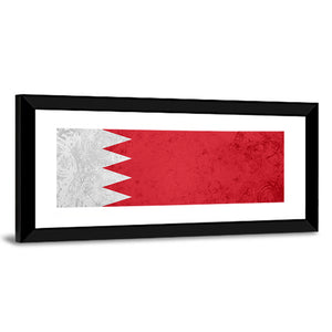 Flag Of Bahrain Wall Art