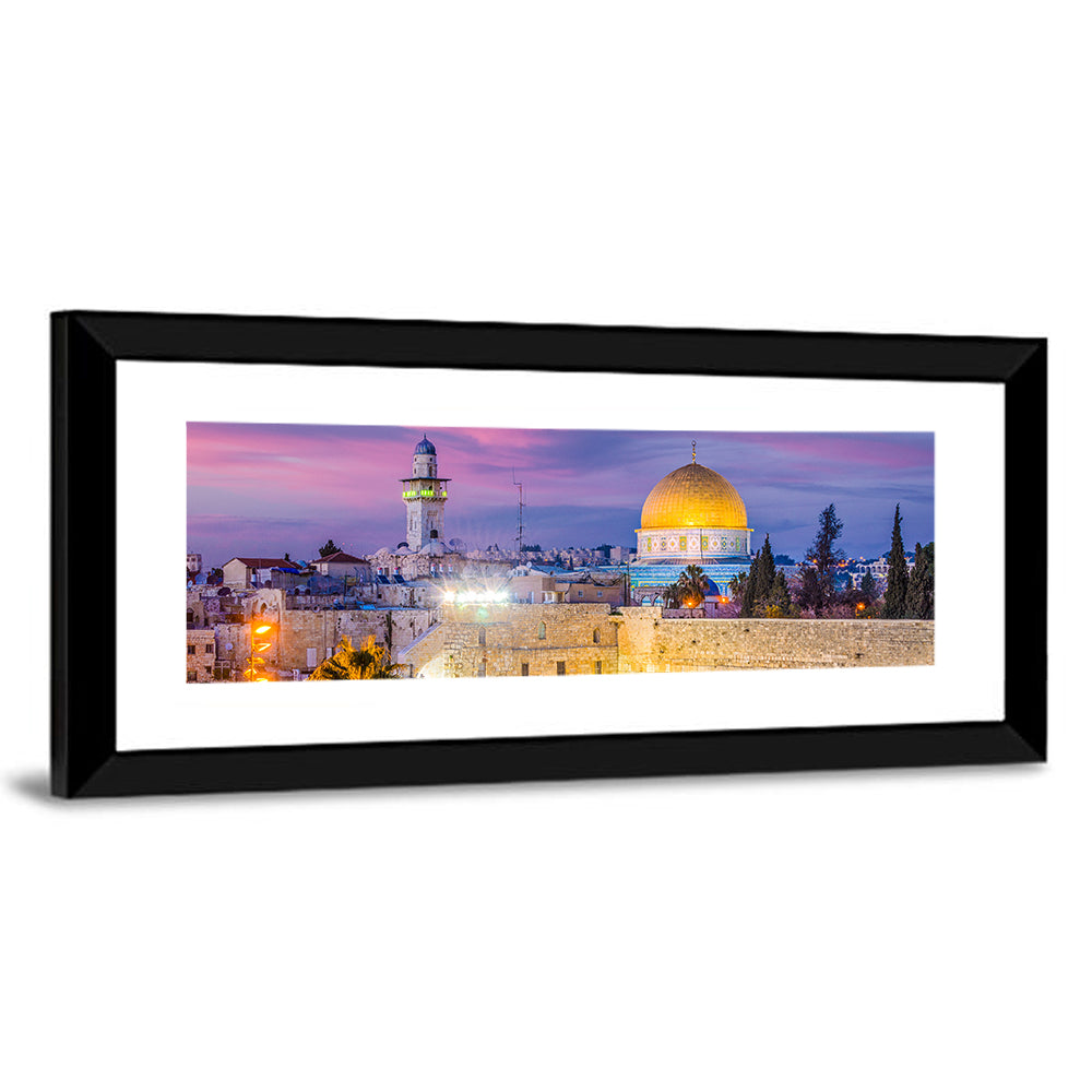 Temple Mount and Western , Jerusalem Wall Art