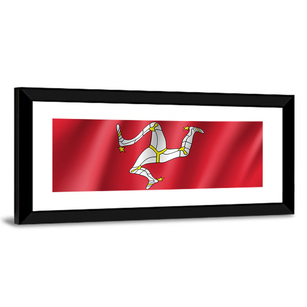 Isle Of Man National Flag Wall Art