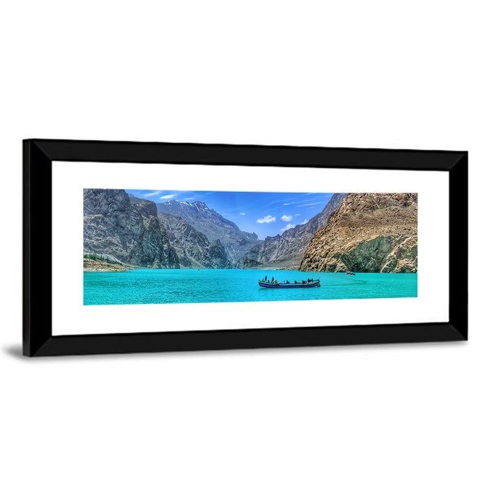 Attabad Lake, Pakistan Wall Art as a framed print