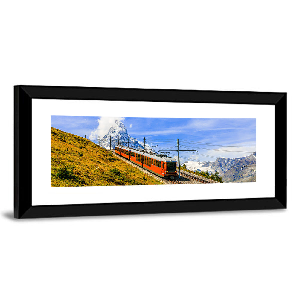 Gornergrat Railway at Zermatt Wall Art