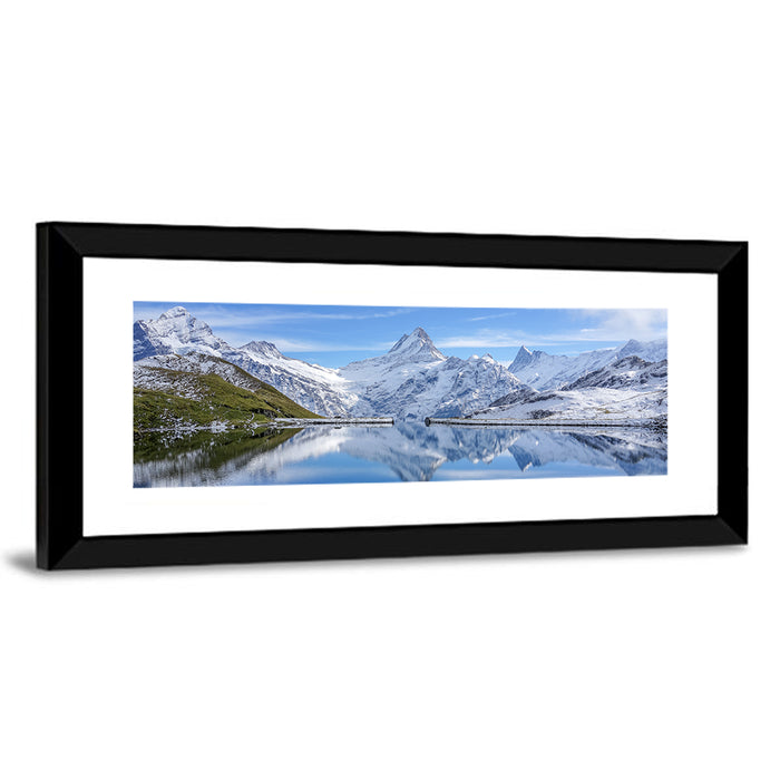 Bachalpsee Reflection, Grindelwald Switzerland Wall Art as a framed print
