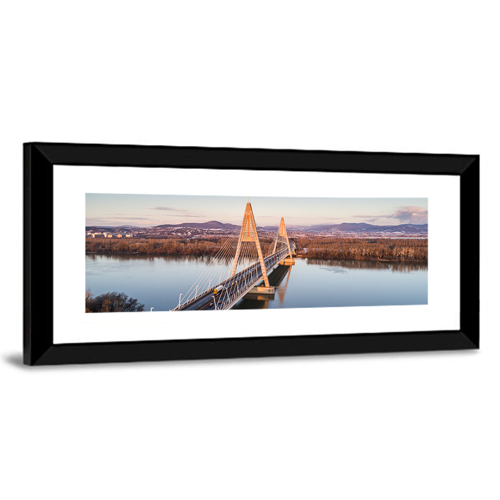 Megyeri Bridge Over the Danube Wall Art