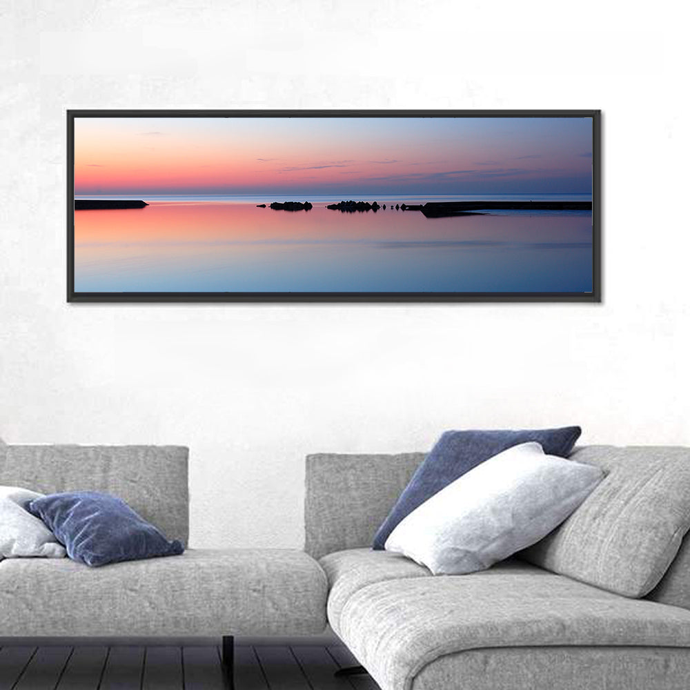 Lake Ontario Sunset Reflection Wall Art