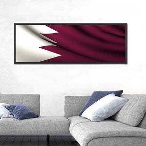 Flag Of Qatar Wall Art