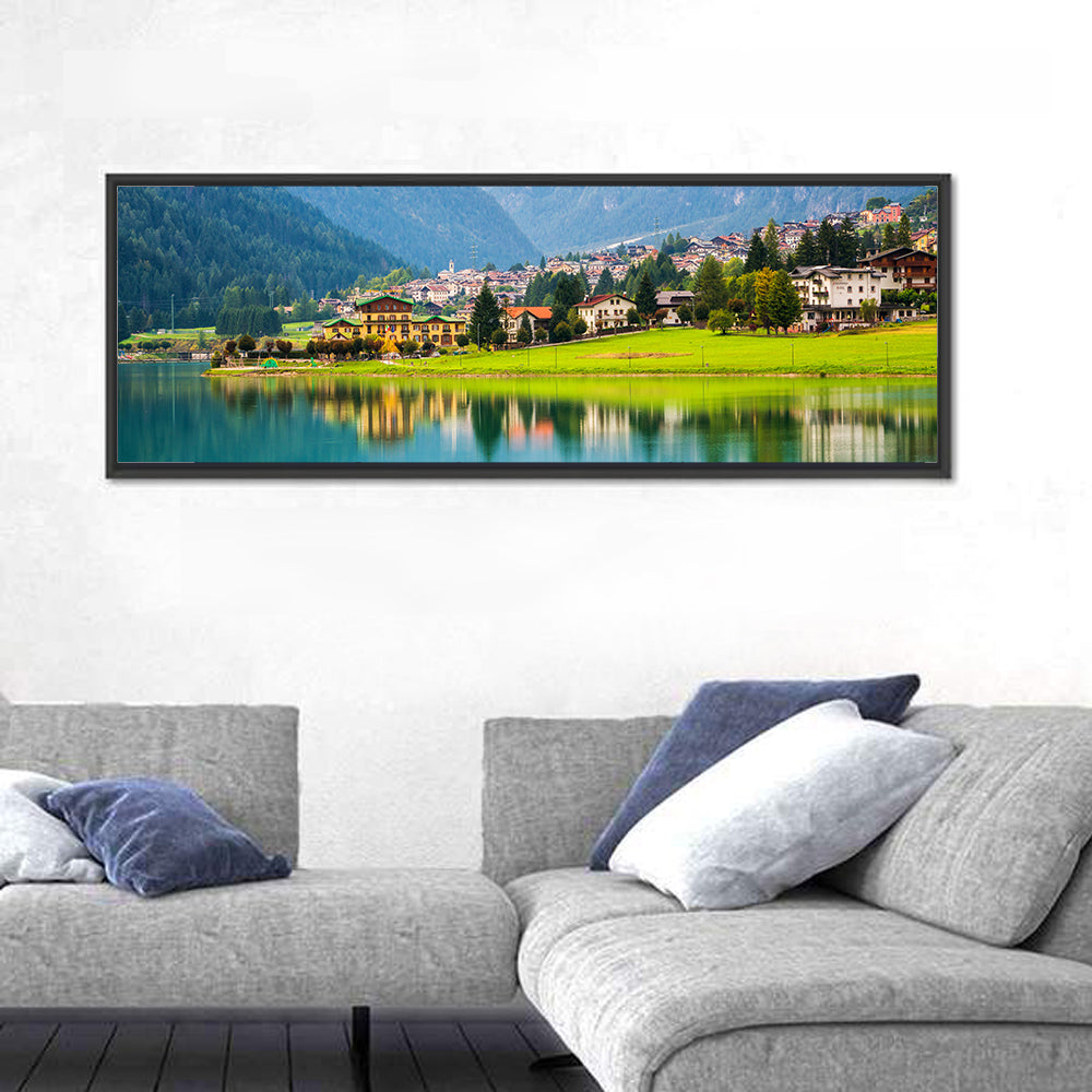 Lake Auronzo Reflection Wall Art