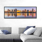 Umeda Skyline at Dusk Wall Art