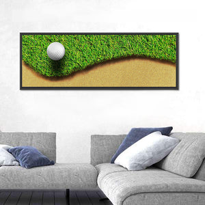 Golf Ball Aerial Wall Art