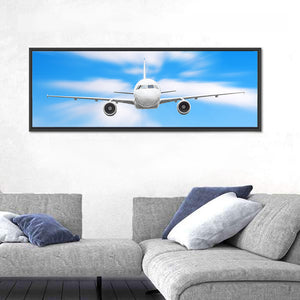 Airplane In The Sky Wall Art