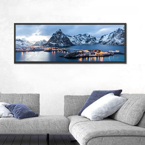 Lofoten Island At Blue Hour Wall Art