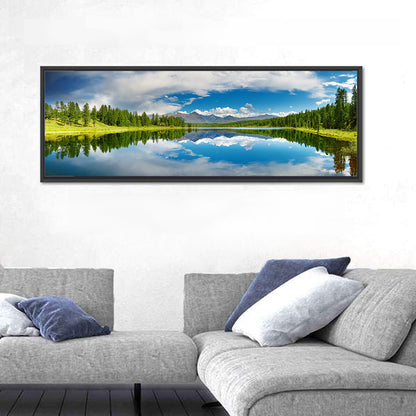Lake In Altai Mountains Wall Art