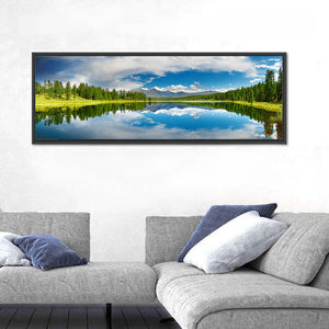 Lake In Altai Mountains Wall Art