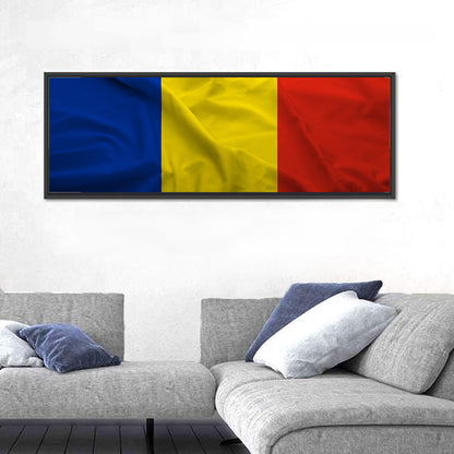 Flag Of Romania Wall Art