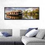 Alleppey Houseboat, Kerala Backwaters Wall Art