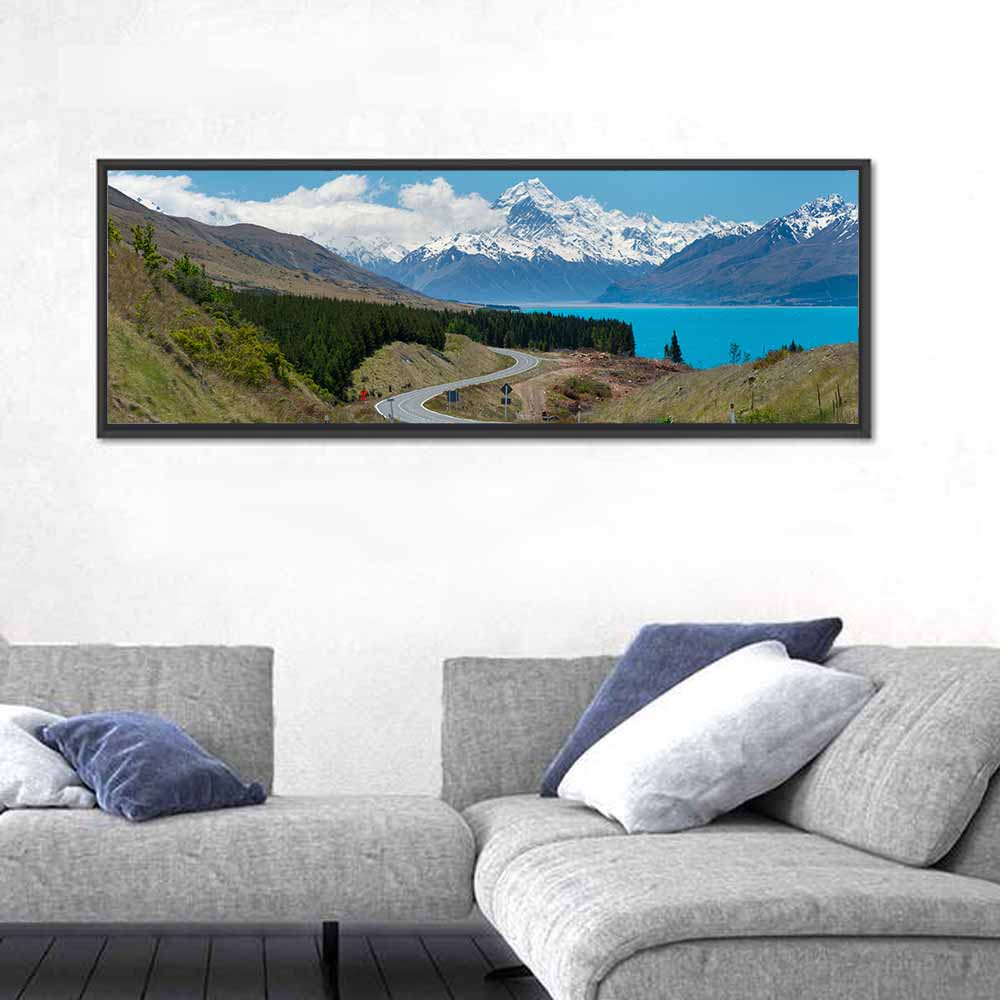 Road to Aoraki Mount Cook Wall Art