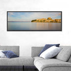 Bolsena Lakeside Harbor View Wall Art
