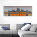 Budapest Parliament at Dusk Wall Art