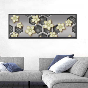 Mural 3D Flower Wall Art