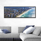 Gold Coast Surfers Paradise Skyline Wall Art