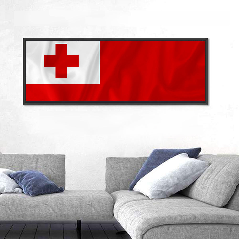 Tonga National Flag Wall Art