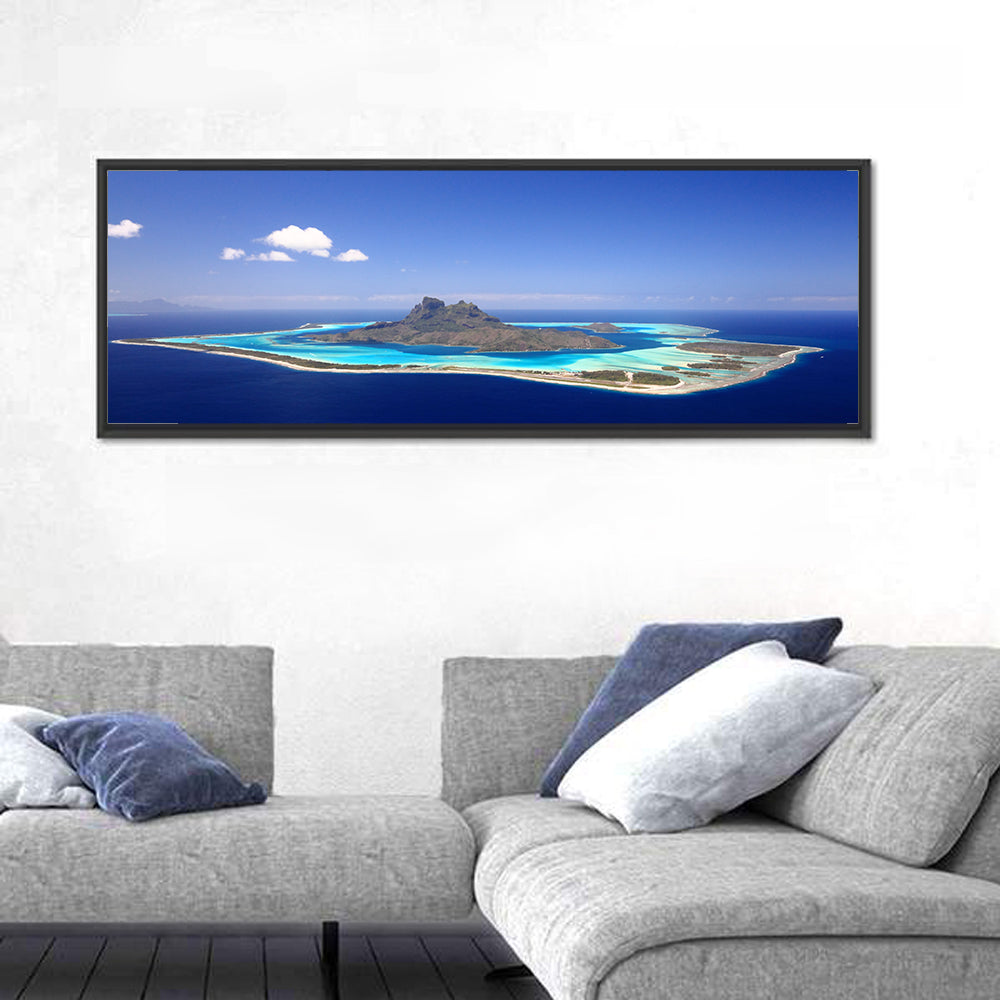 Bora Bora Turquoise Lagoon Wall Art