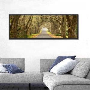 Spanish Moss Countryside Road Wall Art